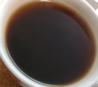 a dark hot drink